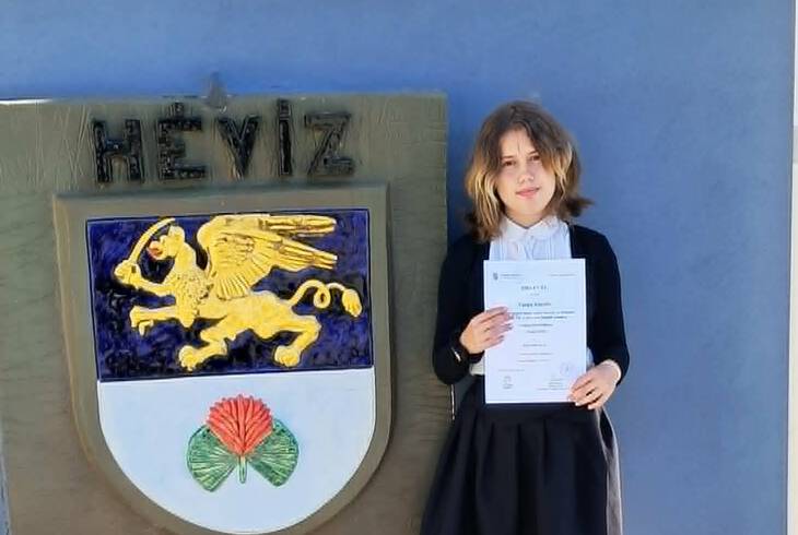 Varga Katalin Zala v�rmegye legjobb angolosa