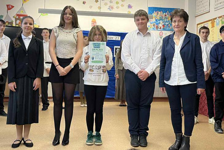 Angol csapatverseny a BLG-ben, újabb becsehelyi siker... Angol csapatverseny a BLG-ben, újabb becsehelyi siker...