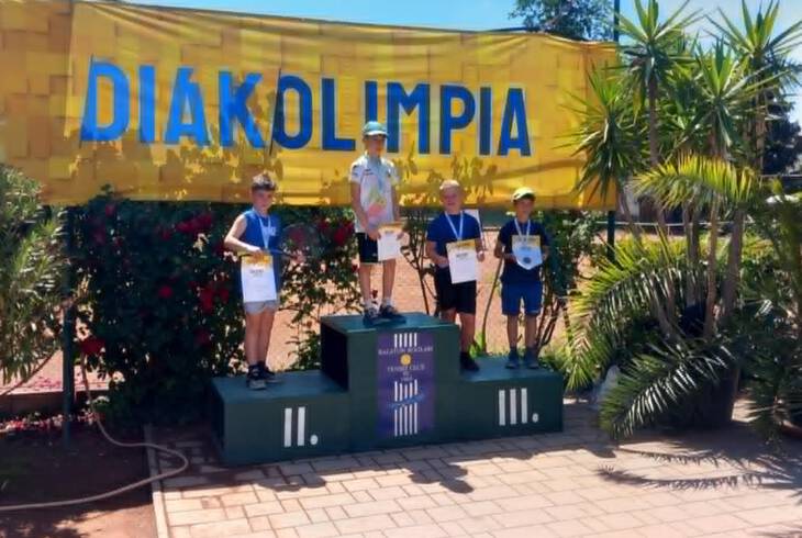 �jabb teniszsiker - Tim�r Miki a Di�kolimpia bronz�rmese